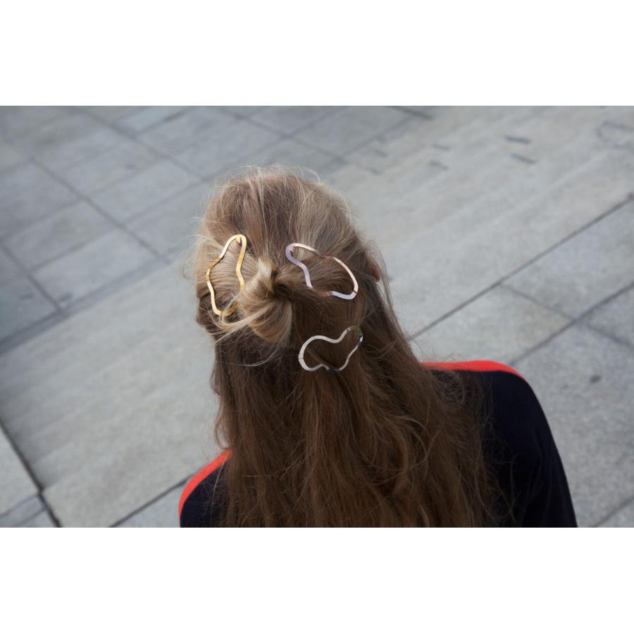 CLINQ クリンク ヘアクリップ SIMONE SILVER : ラブリ - 通販