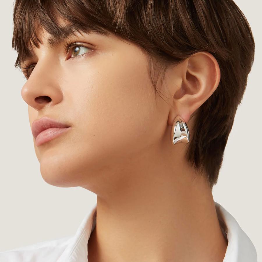 JENNYBIRD（ジェニーバード） ピアス シルバー Nouveaux Puff Earrings 