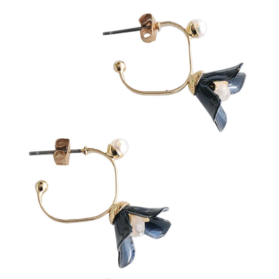 【着画あり】【JYUNCO PARIS】フープピアス 着画あり】【JYUNCO PARIS】フープピアス