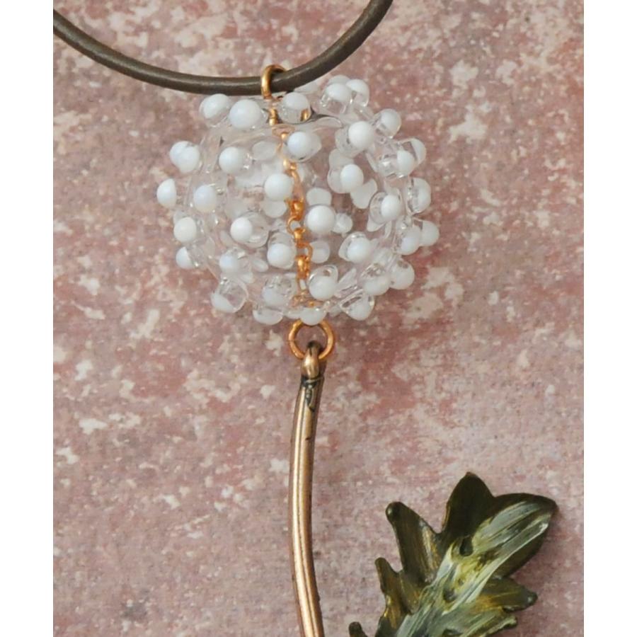 【美品】RENARD BIJOUX レナードビジューたんぽぽ　ネックレス RENARD BIJOUX (レナードビジュー) タンポポのネックレス