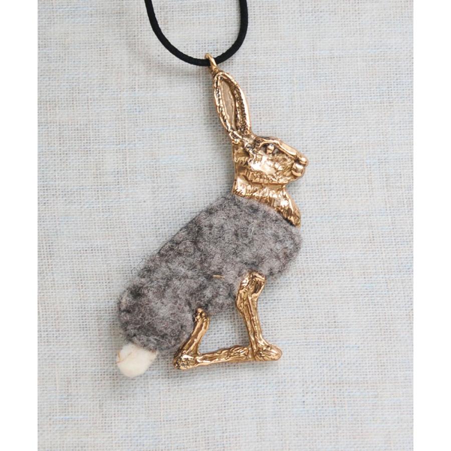RENARD BIJOUX (レナードビジュー) HARE ネックレス GREY  