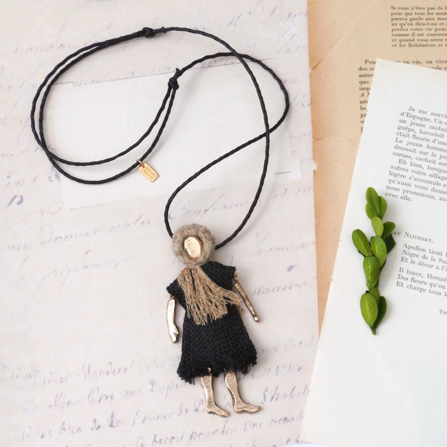 RENARD BIJOUX レナードビジュー BLACK DOLL ネックレス : ラブリ 