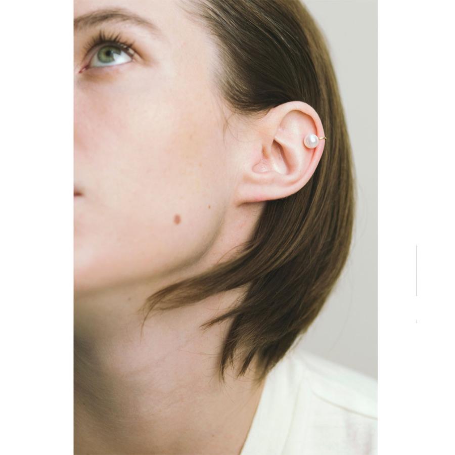 SASKIA DIEZ サスキア ディッツ 18K WIRE PEARL EARCUFF SASKIA DIEZ サスキア ディッツ 18K WIRE PEARL EARCUFF