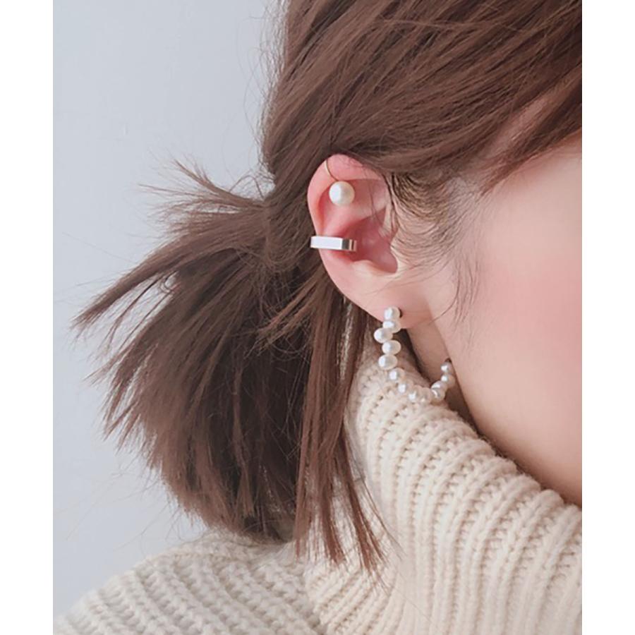 SASKIA DIEZ サスキア ディッツ 18K WIRE PEARL EARCUFF SASKIA DIEZ サスキア ディッツ 18K WIRE PEARL EARCUFF