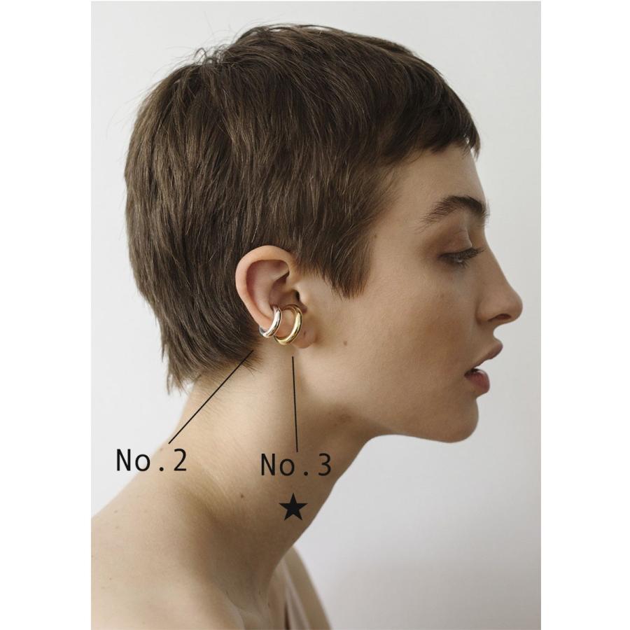 SASKIA DIEZ サスキア ディッツ ゴールド BOLD EARCUFF NO3 : ラブリ 