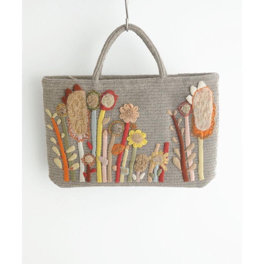 SALE sophie digard ソフィー ディガール フラワーラフィアトート