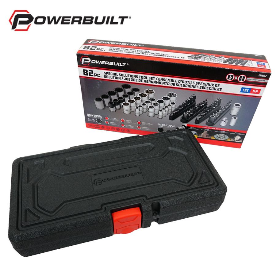 POWERBUILT 82pc スペシャルソリューション・ツールセット トルクス