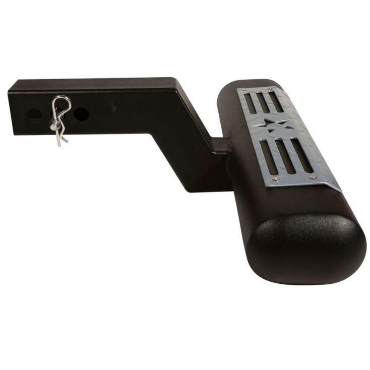 ヒッチメンバー　カバー　希少　レア　ステップ　HUMMER　ハマー用　折り畳み式 HUMMER/ハマー H2/H3 ブラック リア ヒッチステップ (ミニタイプ