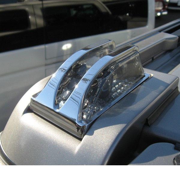 CODE9】HUMMER/ハマー H2 ビレット ルーフマーカー コーナーカバー 4PC