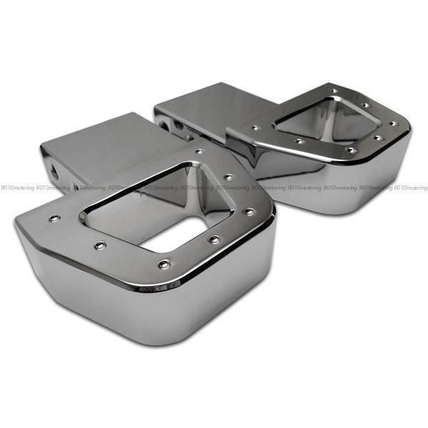 CODE9】 HUMMER/ハマー H2 ビレットクローム フロントフック Vr2