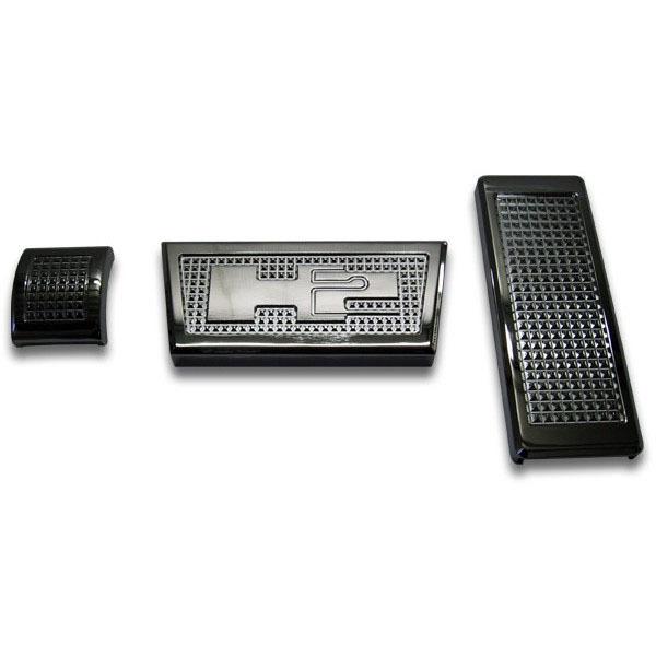 CODE9】 HUMMER/ハマー H2 ビレット クローム ペダルセット H2ロゴ