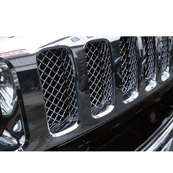 CODE9】 08y- HUMMER/ハマー H2 ステンレス メッシュ インナーグリル