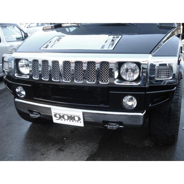 ハマーH2 グリルメッシュ CODE9】 08y- HUMMER/ハマー H2 ステンレス メッシュ インナーグリル