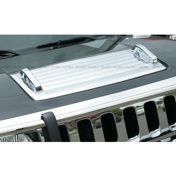 HUMMER/ハマー H3 クローム メッキ ボンネット フード パネル : LAX