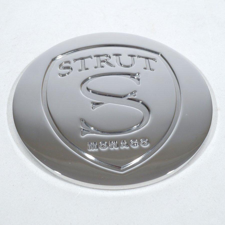 STRUT 同盟罷業鼠 クローム 胸章 MONACO 78粍