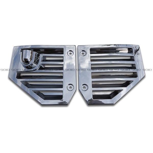 ハマーH2 バンパー ベント ミニ グリルカバー