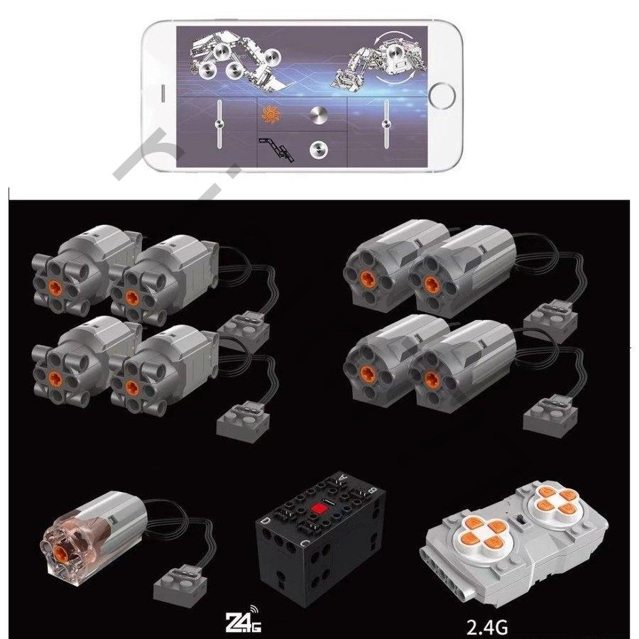 leg0レゴ42100互換品 ラジコン スマホ連動 ショベル 掘削機 リープヘル R9800 ドライブセット付き 働く車 ミニカー モデル 車おもちゃ 誕生日 新年 プレゼント プレゼント 車おもちゃ 誕生日 新年