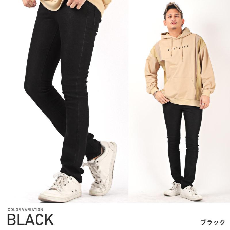 h*a様 loin. スリムデニムブラックsize3 AOZORA強撚ブラックデニムロングガゼットパンツ(MENS