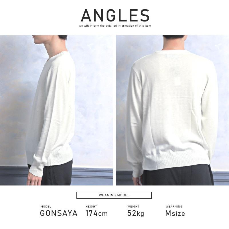 ニット メンズ トップス 大人 韓国系 無地 長袖 ニットソー ハイゲージ