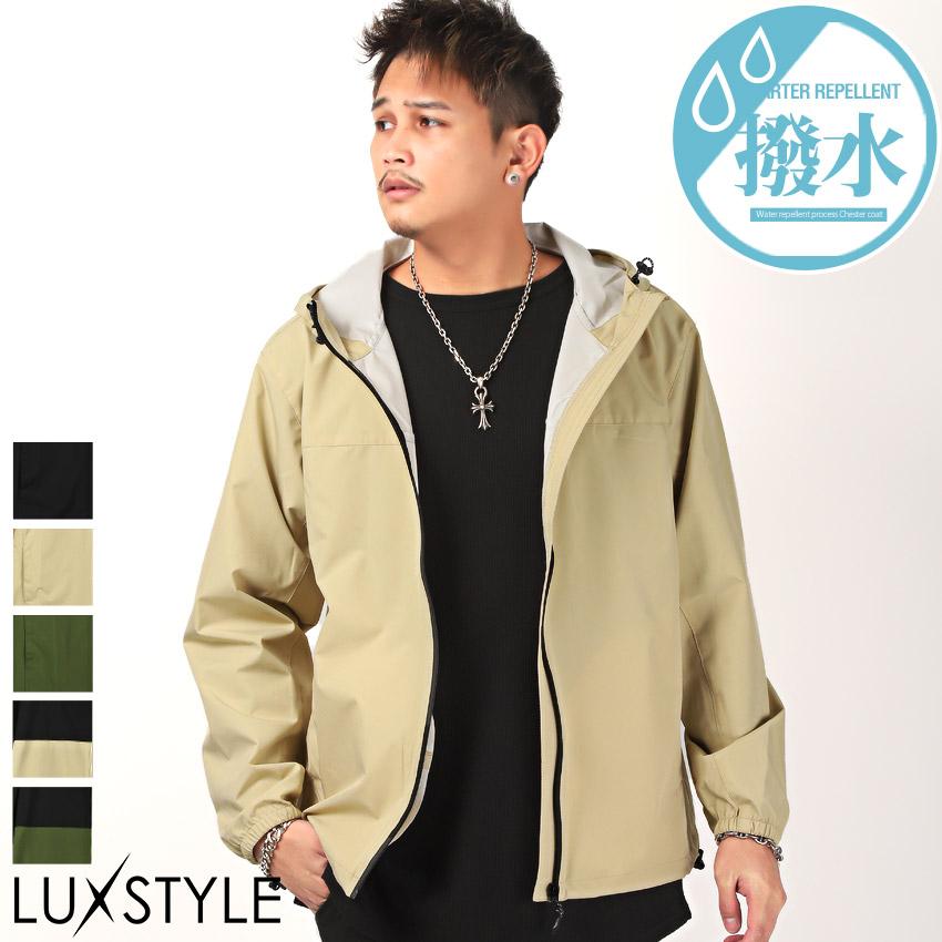 マウンテンパーカー メンズ アウター 韓国 韓国系 アウトドア マンパー 防風 撥水 ジャケット レインコート 1246 Luxstyle 通販 Yahoo ショッピング