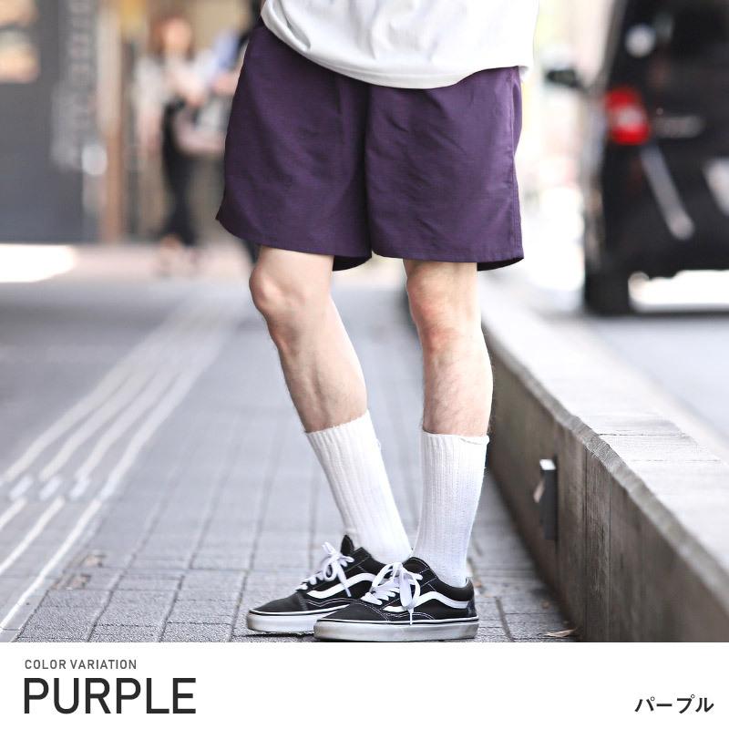 ショートパンツ メンズ ナイロンパンツ イージー 軽量 タイダイ染め