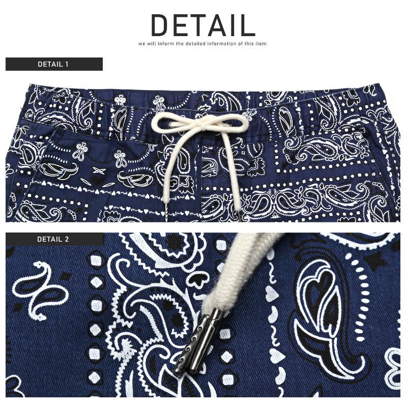 美品　BEAMS GOLF ペイズリー柄バンダナ　パンツ 美品 BEAMS GOLF ペイズリー柄バンダナ パンツ