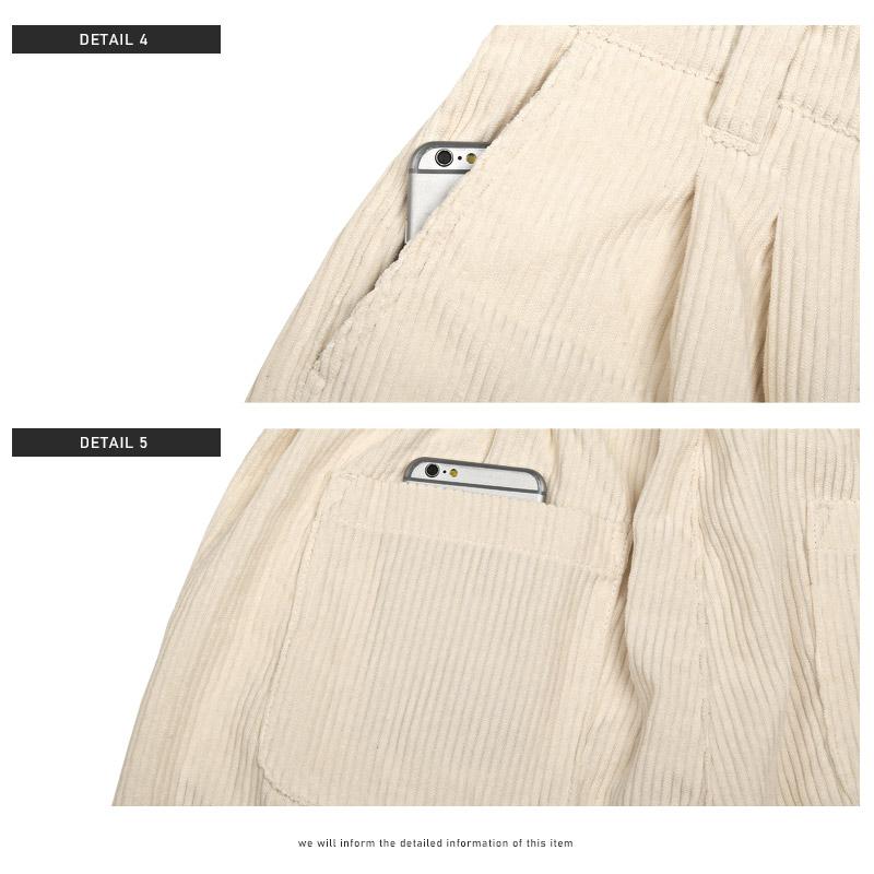 セール スケーターパンツ メンズ コーデュロイ 極太 ワイドパンツ