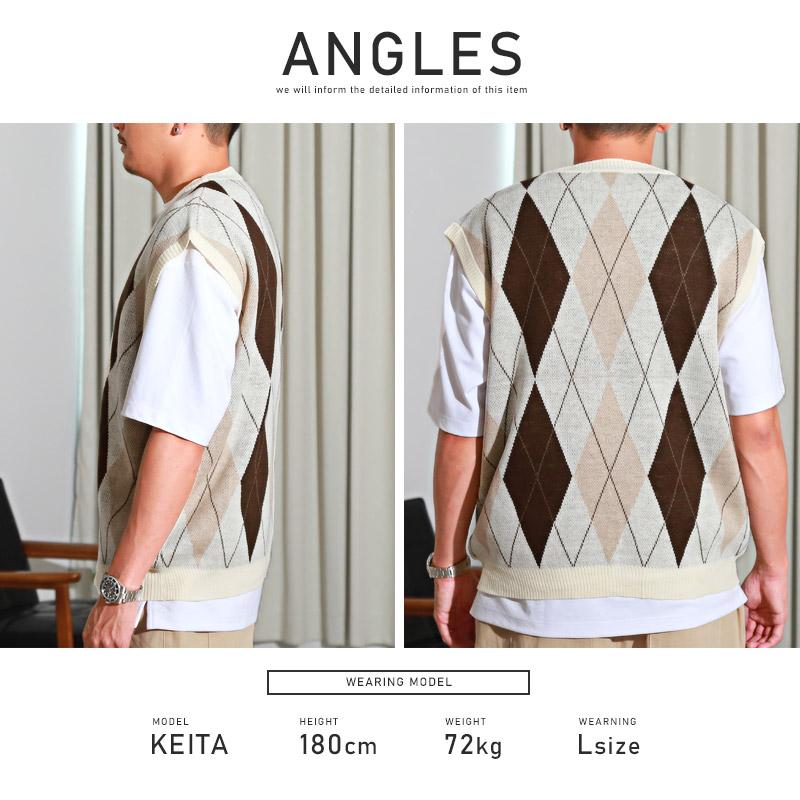 キャプテンサンタ ボタン コットン ニット ベスト メンズ XL