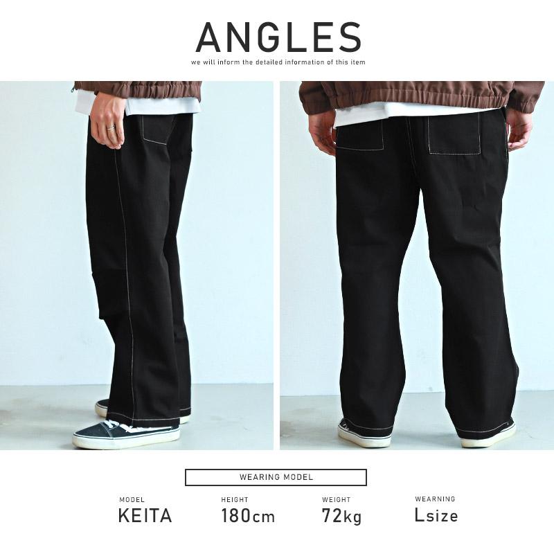 セール スケーターパンツ メンズ ワイドパンツ コットン イージー