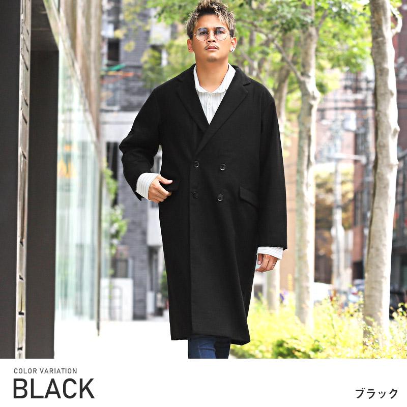 未使用級　スポーツマックス　チェスターコート　ダブル　ロング　ウール　黒　42 中古・古着通販】MaxMara (マックスマーラ) ウールチェスターコート
