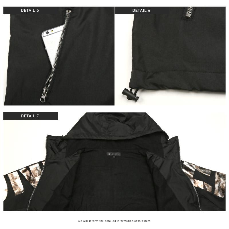 マウンテンパーカー メンズ ブルゾン 撥水 フード ロゴ ストリート