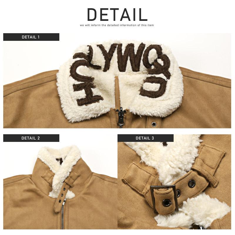 セール B-3ジャケット メンズ ボア フェイクムートン リバーシブル