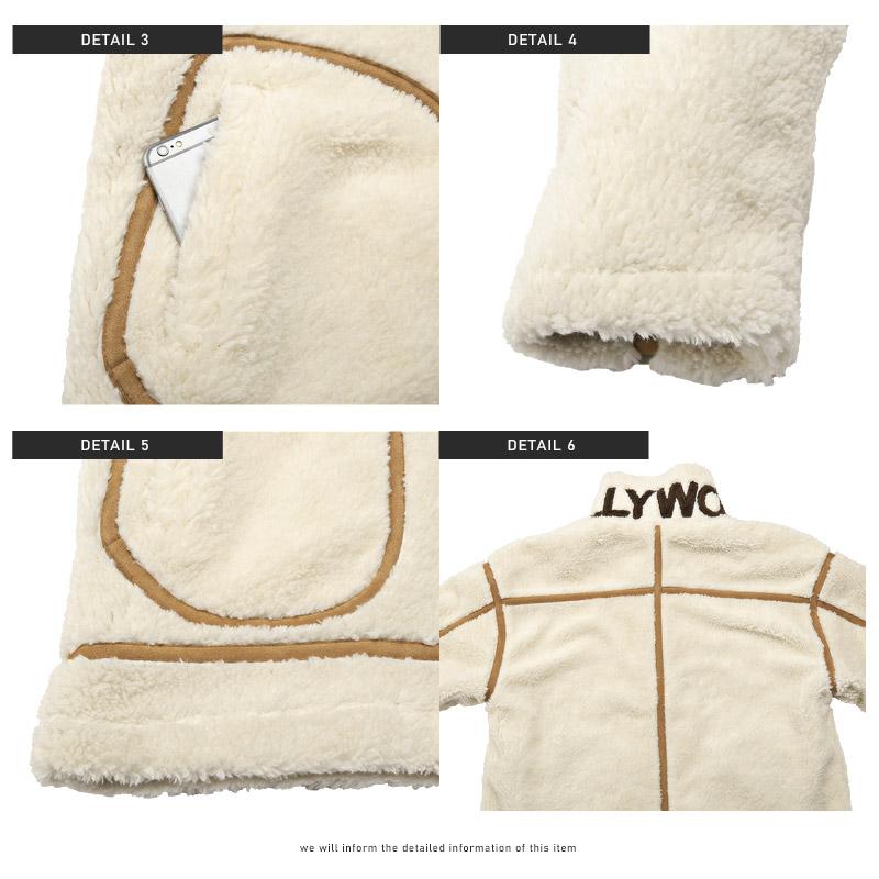 セール B-3ジャケット メンズ ボア フェイクムートン リバーシブル