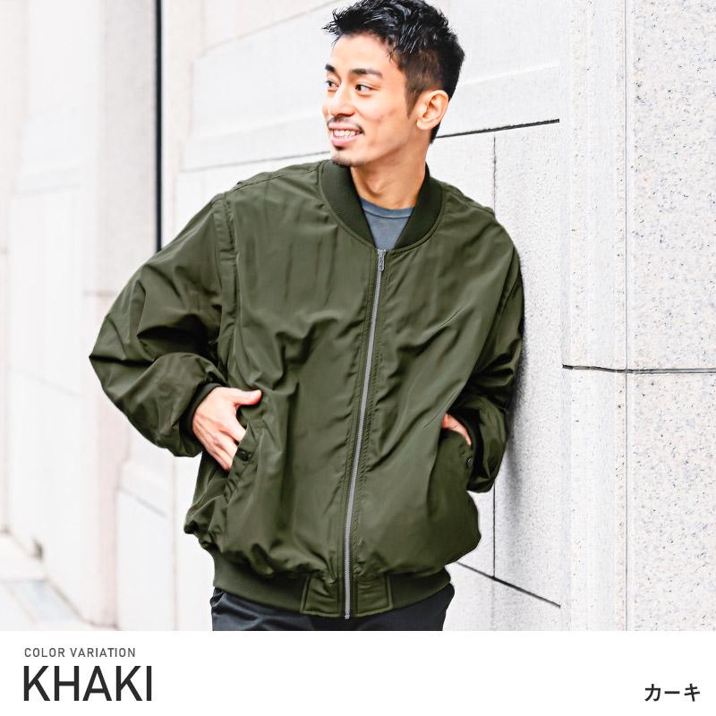 セール MA-1ジャケット メンズ ブルゾン 2WAY ベスト ルーズ