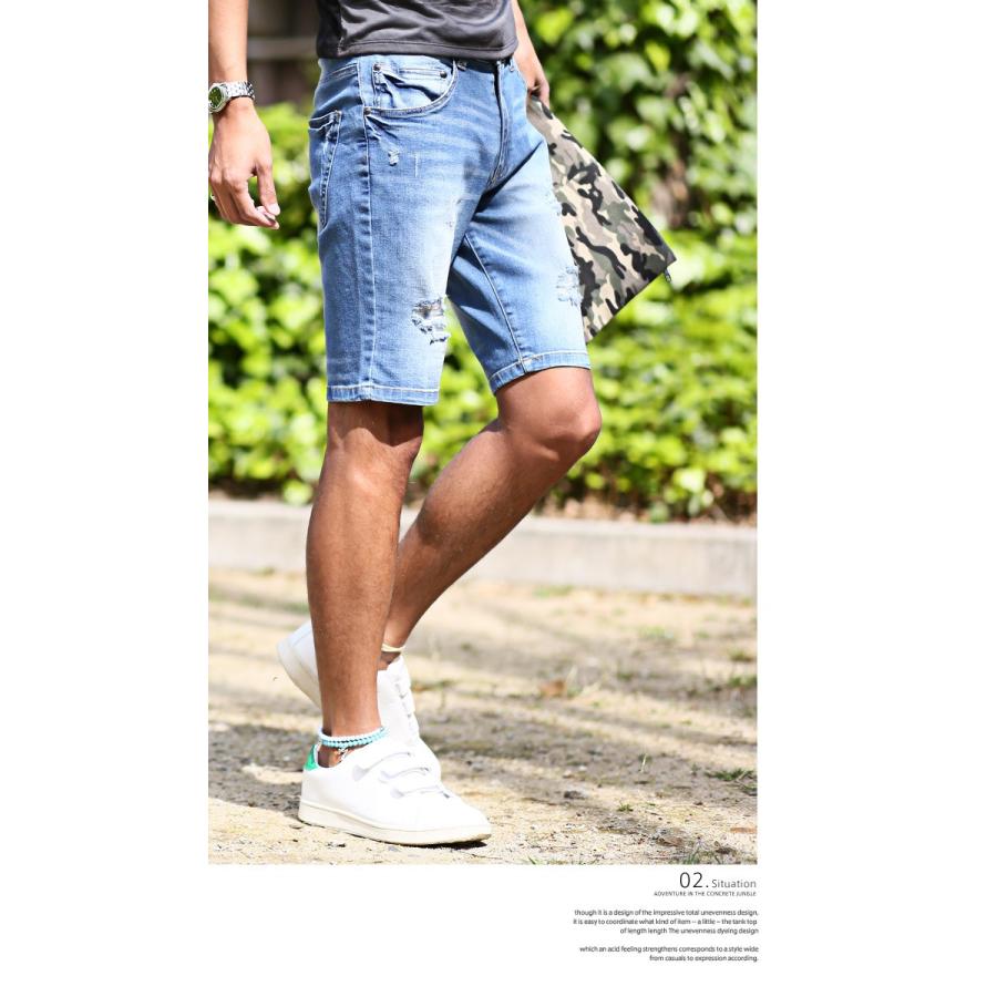 （日本直送）（日本製）（１点物）水色ヘンプとターコイズのアンクレット ss-can-030-031.jpg