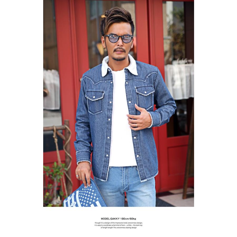 Bitter ボア シャツ メンズ デニム コーデュロイ ウエスタンシャツ ボアウエスタンシャツ 秋 秋冬 冬 トップス ウエスタン ボアシャツ 裏ボア アメカジ サーフ系 Pm 69 Luxstyle 通販 Yahoo ショッピング