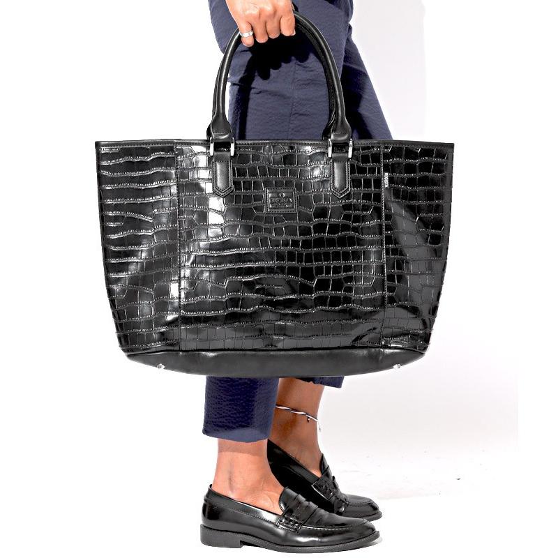 トートバッグ メンズ 鞄/REGISTA(レジスタ)エンボス加工トートバッグ