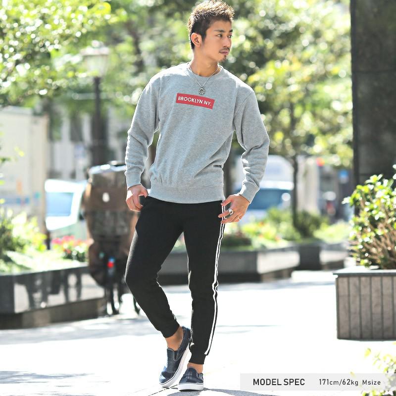 トレーナー メンズ スウェット 裏起毛 スエット Bitter ビター系 裏起毛brooklyn Ny ロゴプリントトレーナー プルオーバー 英字 ロゴ Boxロゴ プリント 秋冬 Pm 7800 Luxstyle 通販 Yahoo ショッピング