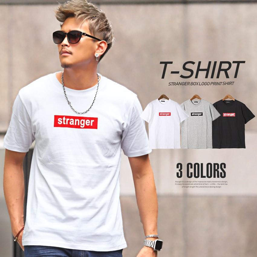 Tシャツ メンズ 半袖 プリント ロゴ メンズtシャツ プリントtシャツ Stranger サーフ Pm 8181 Luxstyle 通販 Yahoo ショッピング
