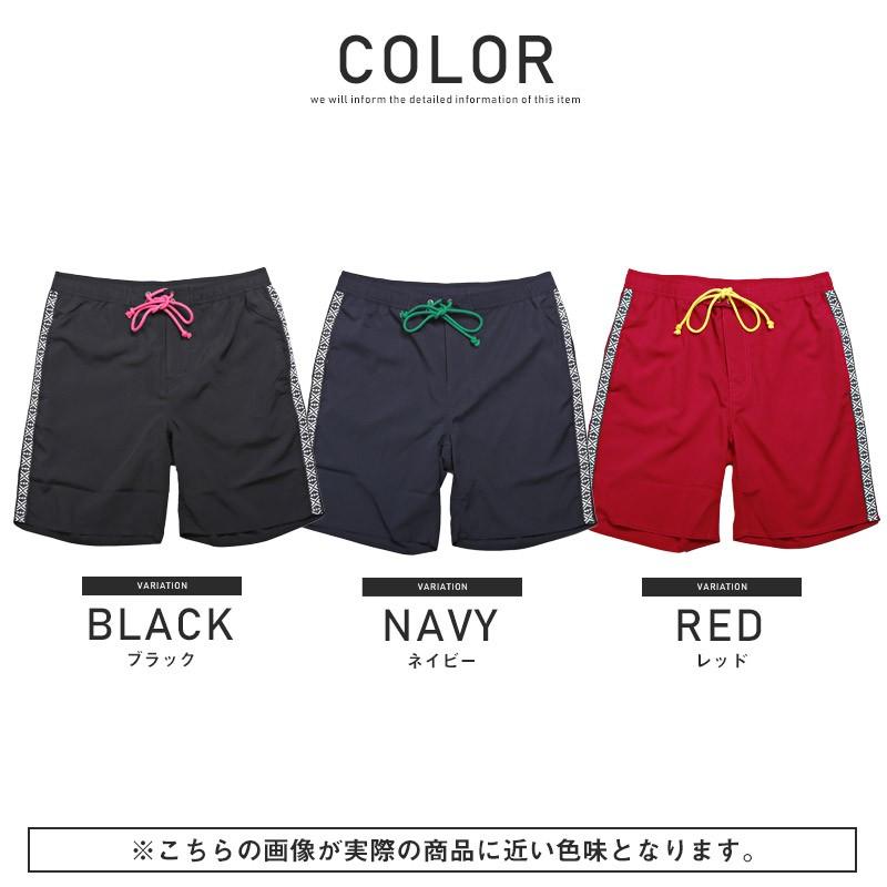 水着 メンズ 海パン サーフパンツ 水陸両用 サイドライン スイム