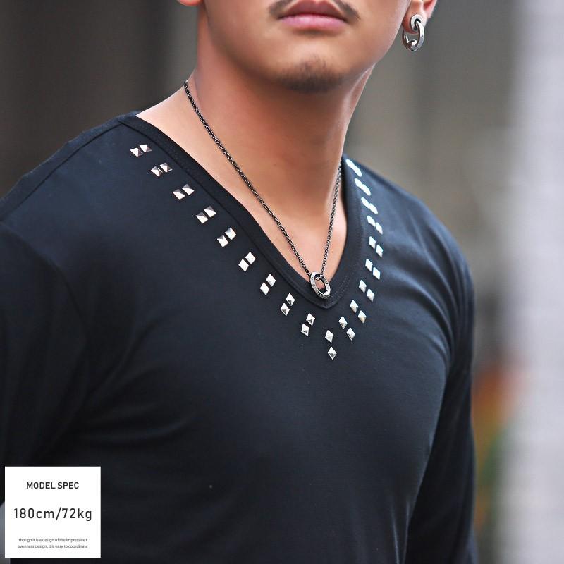 ネックレス メンズ アクセサリー シルバー リング 輪 ペンダント メンズアクセ プレゼント ビター系 Pm 9128 Luxstyle 通販 Yahoo ショッピング