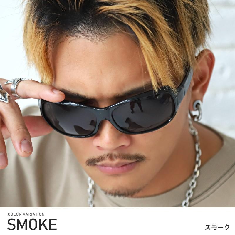 サングラス メンズ レディース グラサン バタフライ オーバル Uvカット 黒縁 小顔効果 ビター系 Pm 9152 Luxstyle 通販 Yahoo ショッピング