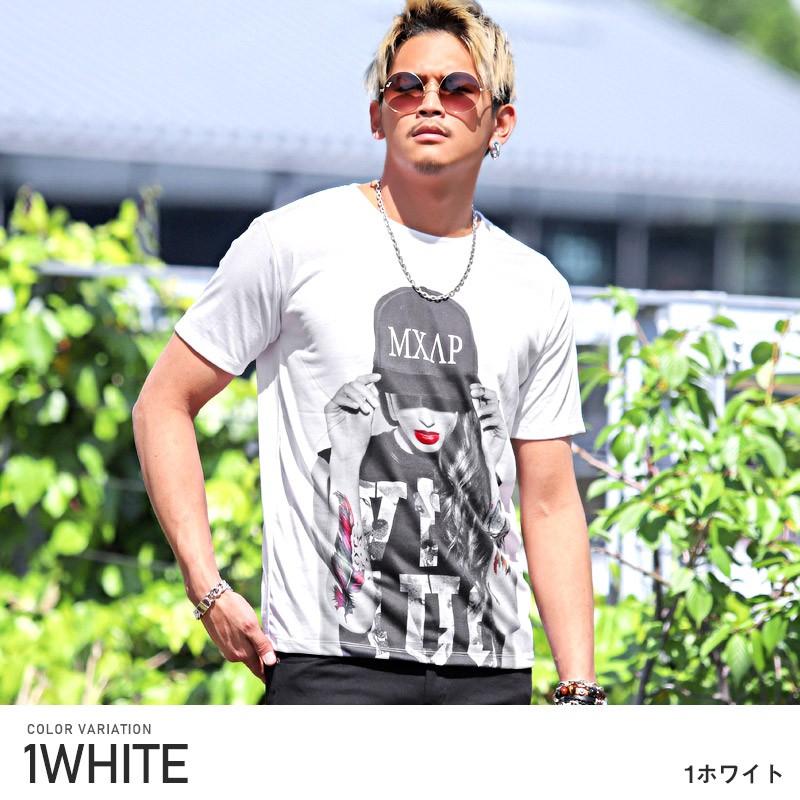 Tシャツ メンズ 半袖 プリント レディフォト ガールズ ギャル フォト アメカジ サーフ ビター系 Pm 9579 Luxstyle 通販 Yahoo ショッピング