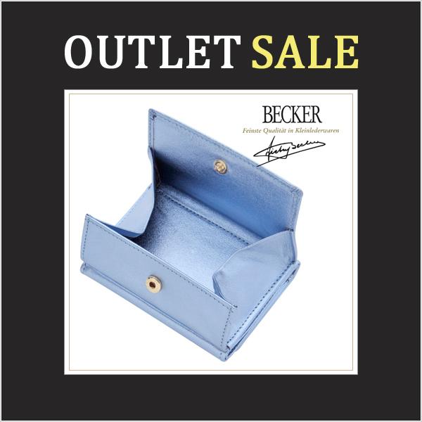 アウトレット 極小財布 店 16b84m Lightblue アウトレット ミニ財布 Becker ベッカー 小さい財布 三つ折り 牛革 牛革 ファッション ライトブルー メタリック ボックス型小銭入れ 16b84m Lightblue Luxe 財布の通販 本革 ドイツ製