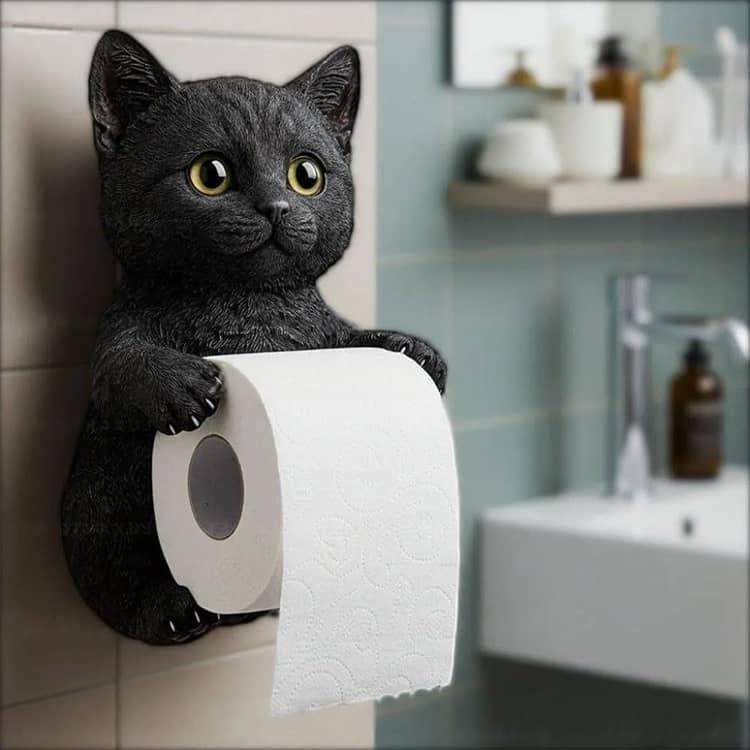 猫のトイレットペーパーホルダー ネコ 全8種類 トイレットペーパー