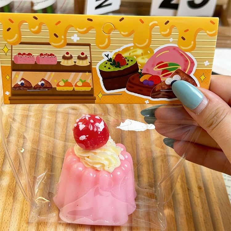 スクエアグミ ケーキ パン そっくり レジン型 ドーナツ スクイーズ