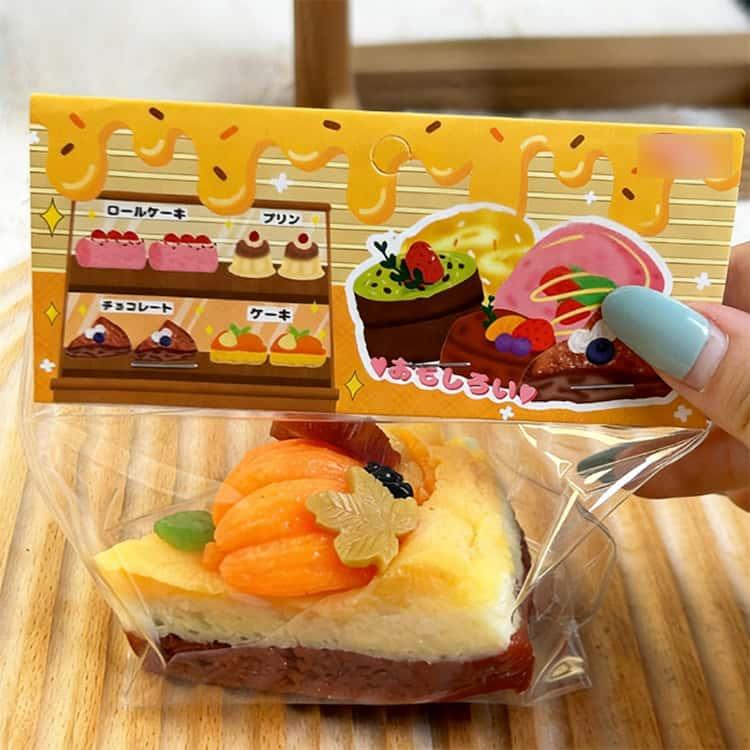 スクエアグミ ケーキ パン そっくり レジン型 ドーナツ スクイーズ