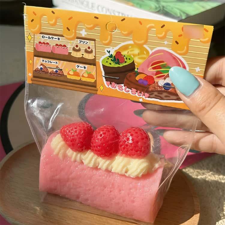 スクエアグミ ケーキ パン そっくり レジン型 ドーナツ スクイーズ