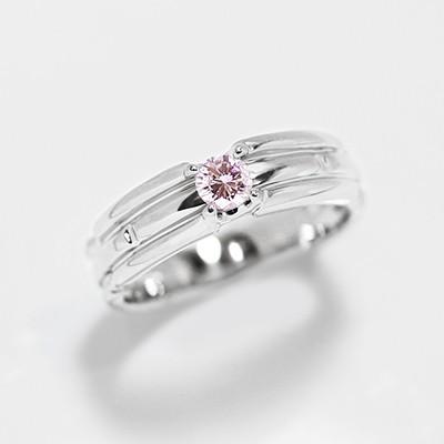 Miroir(ミロワール) 』 鑑別付き Pt900 プラチナ 天然ピンク  