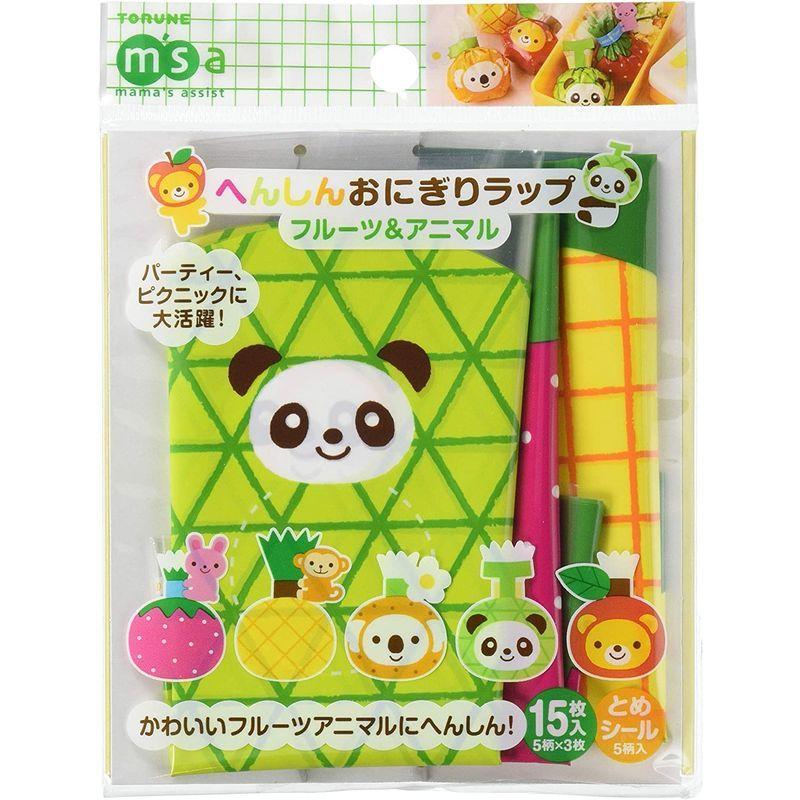 トルネ まとめ買い キャラ弁に へんしんおにぎりラップ フルーツ アニマル 30枚セット キャラ弁グッズ 世界的に有名な Quartzhotel Mx